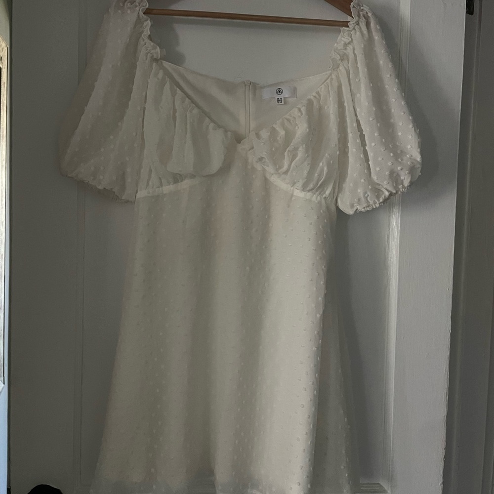 Misguided white dress- perfect for bachelorette parties!!